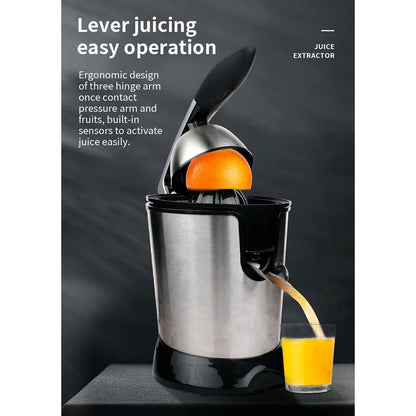 Electric Stainless Steel Citrus Juicer (400ML)