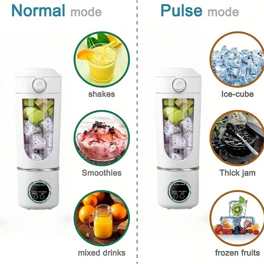 Portable 12-Blade Smoothie Blender (700ML)