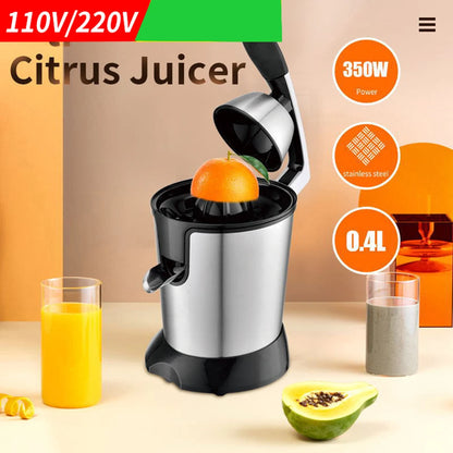 Electric Stainless Steel Citrus Juicer (400ML)