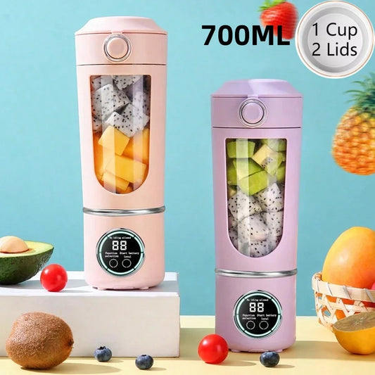 Portable 12-Blade Smoothie Blender (700ML)
